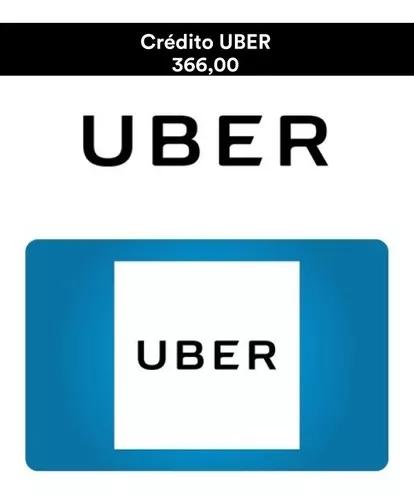 Crédito Uber No Valor De 366 Reais
