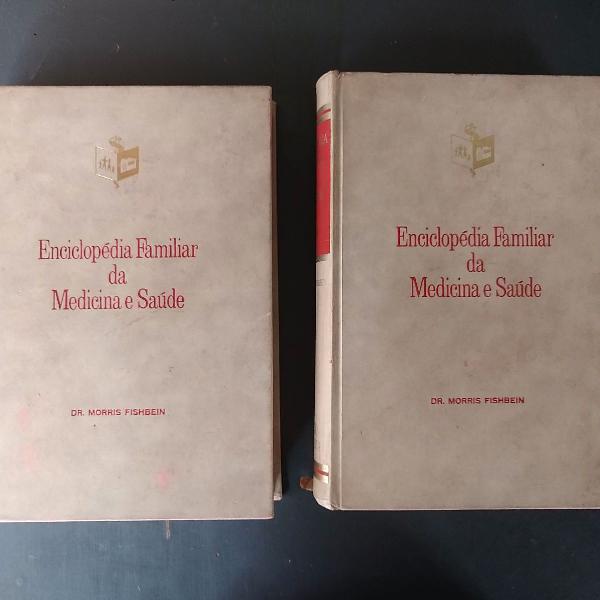 Enciclopédia Familiar da Medicina e Saúde volume 1 e 2.