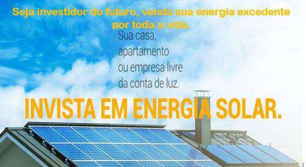 Energia Solar Fotovoltaica - Venda e Instalação