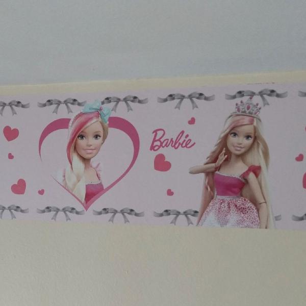 Faixa Border Papel Parede Adesivo Barbie Dreamtopia