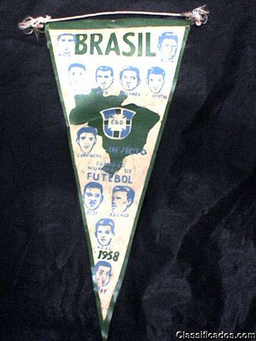 Flamulas Brasil Campeão Mundial 1958