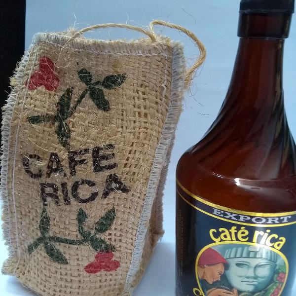 Garrafa Linda Café Rica! Linda para sua decoração