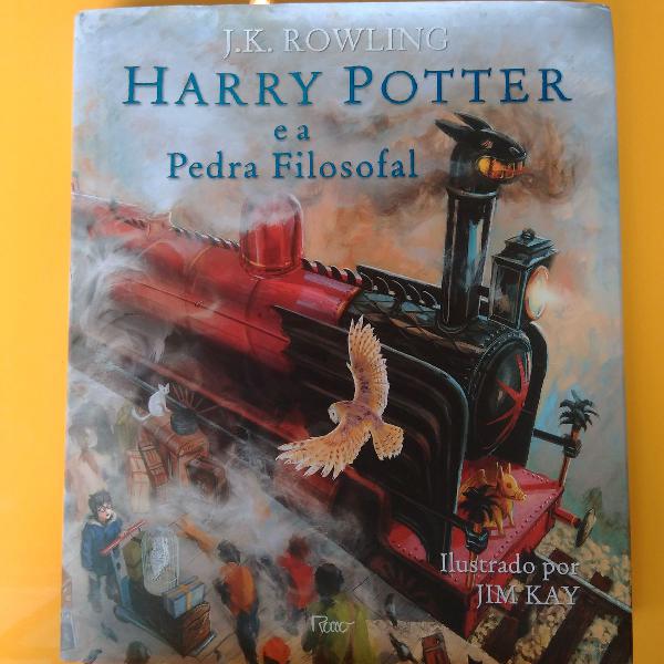 Harry Potter e a Pedra Filosofal Ilustrado
