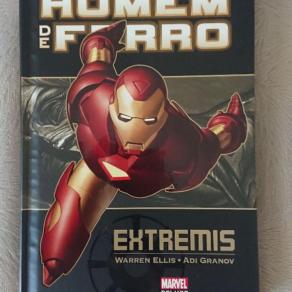 Homem de Ferro - Extremis HQ Marvel Deluxe