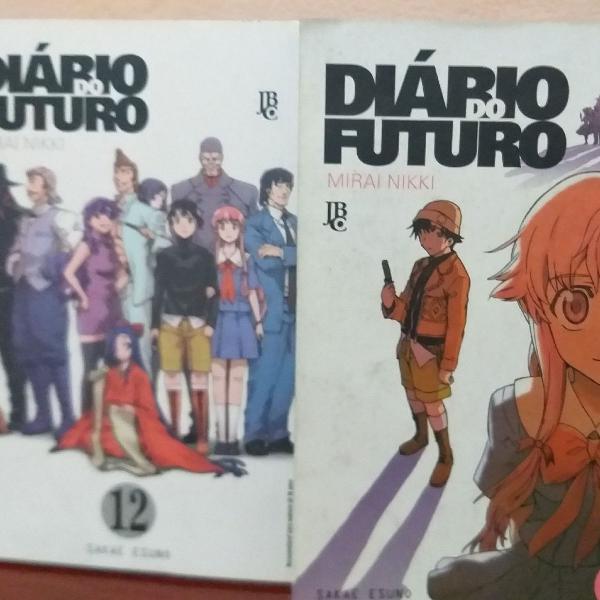 Kit Mangá Diário de um Futuro