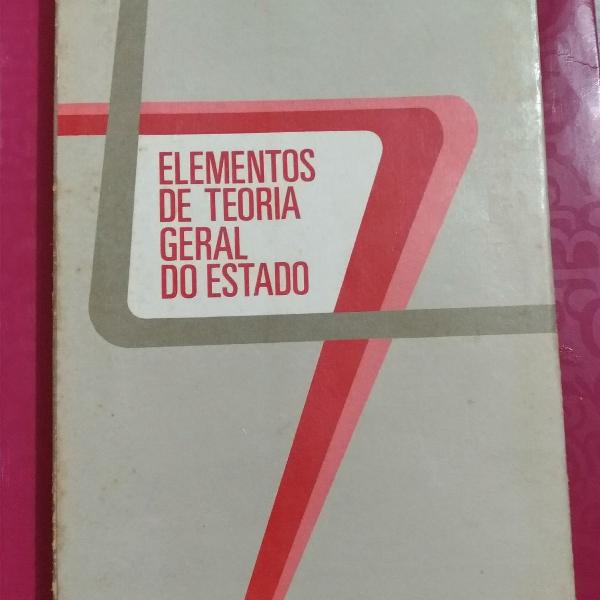 Livro: ELEMENTOS DE TEORIA GERAL DO ESTADO - Dalmo de Abreu