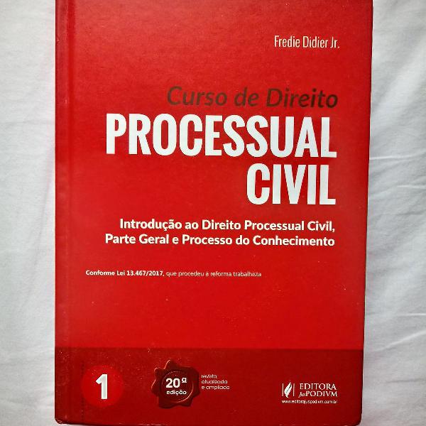 Livro de Processo Civil - Fredie Didier Jr. - vol. 01 -