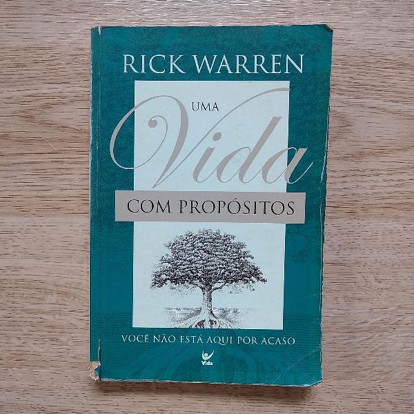 Livro uma vida com propósitos