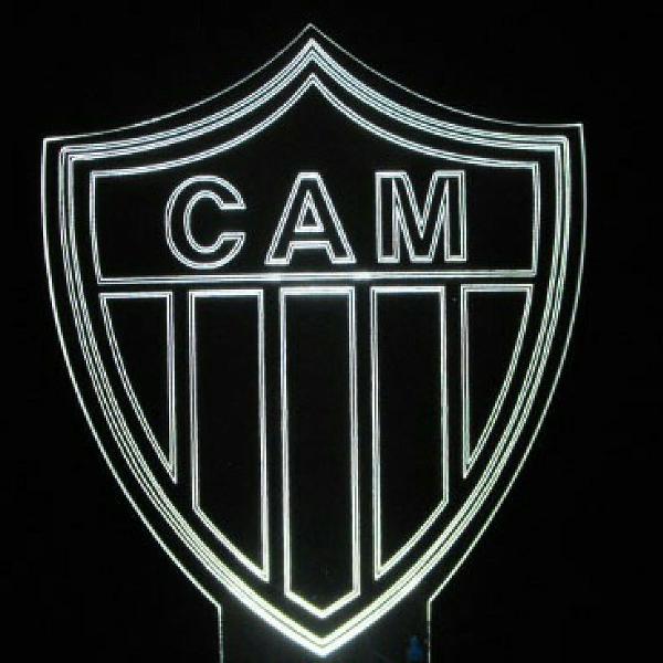 Luminária a pilha Clube Atlético Mineiro