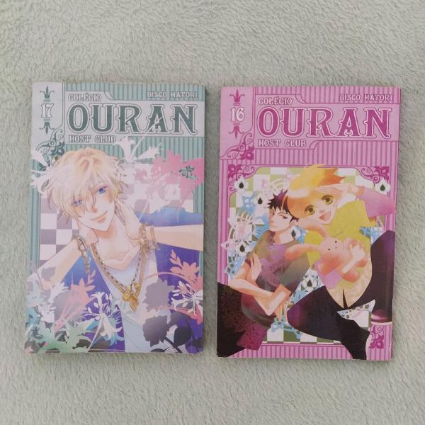 Manga Ouran Host club volumes 16 e 17