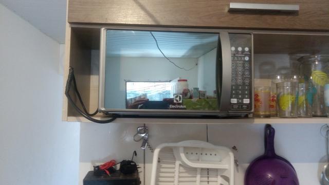 Microondas eletrolux inox