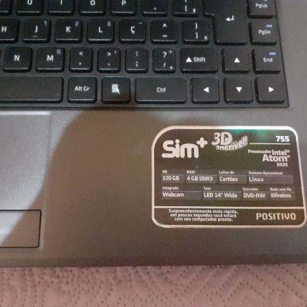 Notebook Positivo