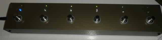 Pedal Multi Switch Looper - Hand Made - Sob Encomenda!