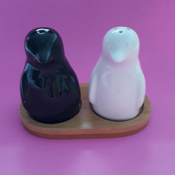 Pinguin saleiro e paliteiro