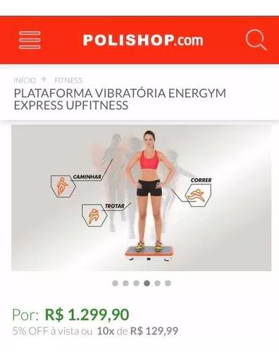 Plataforma Vibratória Da Polishop