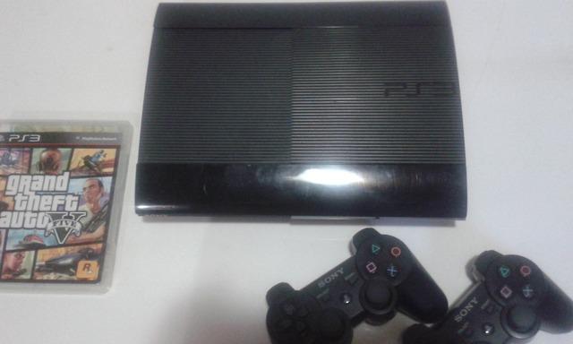 Playstation 3 Slim Semi Novo Apenas R$ 390,00