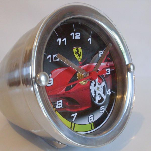 Relógio De Mesa Contagiro Ferrari