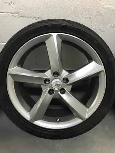 Rodas Aro 18 Furação 5x100 Com Pneus 235/45/18