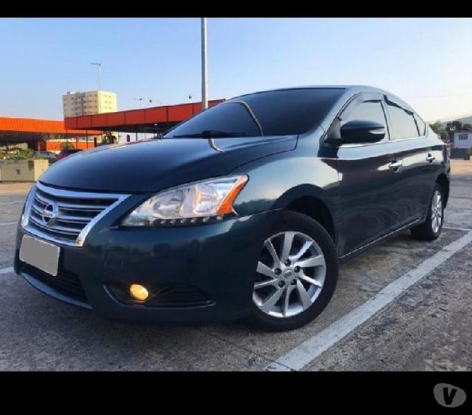 Sentra 2014 SV 2014 azul completo