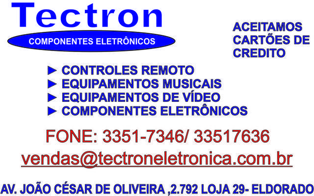 TECTRON - Componentes Eletrônicos