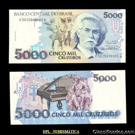 VENDO NOTA DE 5.000 Cruzeiros 1990