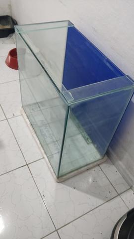 Vendo aquario 80 Compx90 alturax30 largura