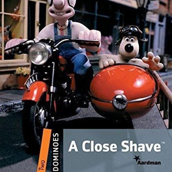 a close shave - two dominoes - with cd multrom - aardman