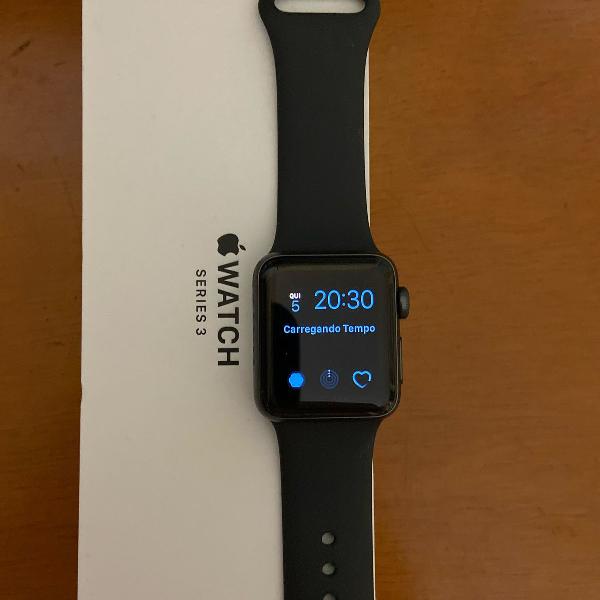 apple watch 38mm com apple care válido por 2 anos -