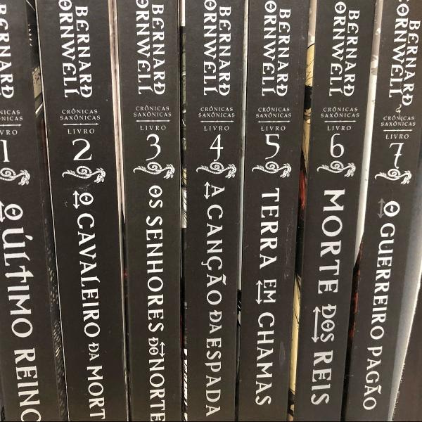 box crônicas saxônicas 7 volumes