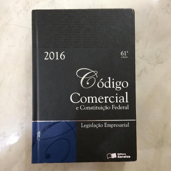 código comercial saraiva - 61ª edição 2016