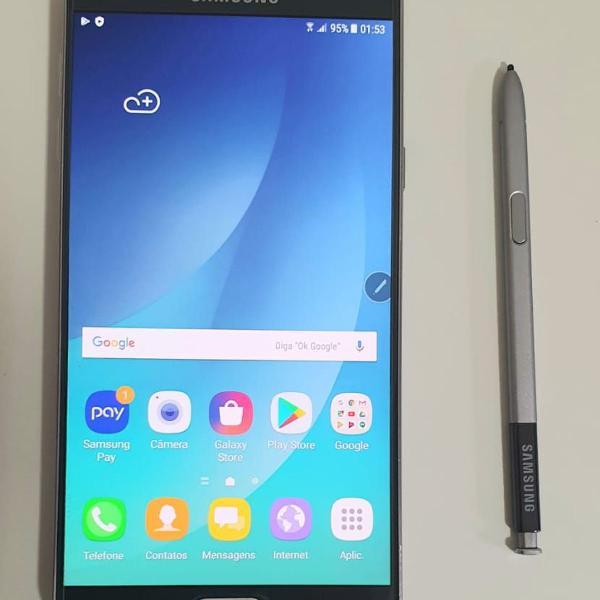 celular smartphone samsung galaxy note 5 n920g 4gb 16mp