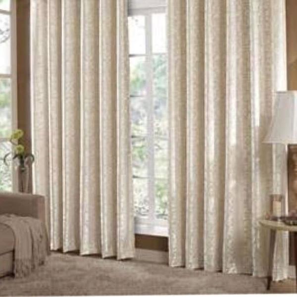 cortina jacquard 3,00x2,70 sala e quarto