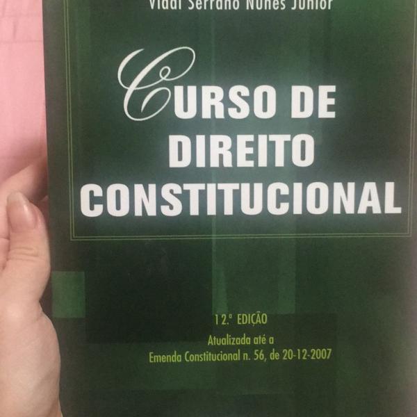 curso de direito constitucional