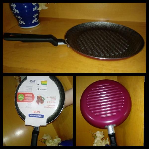 frigideira grill 22cm - tramontina