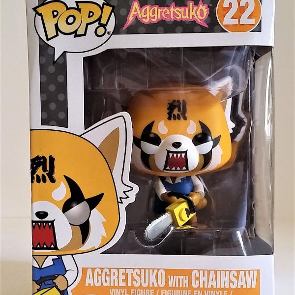 funko pop! sanrio aggretsuko retsuko chainsaw #22