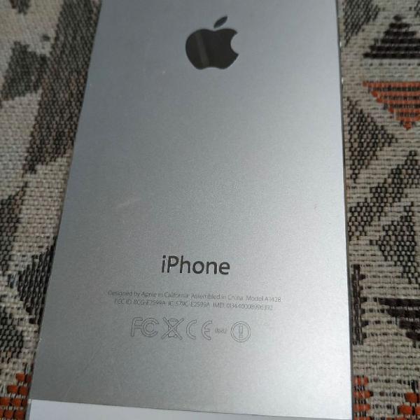 iPhone 5 branco 64gb com nota fiscal