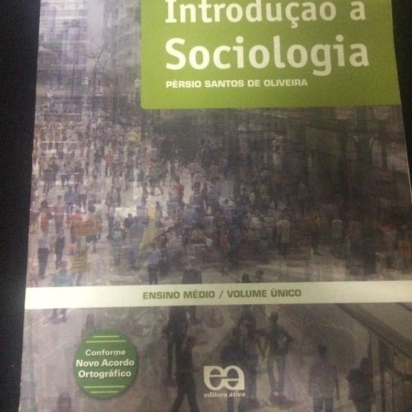 introdução á sociologia - ática