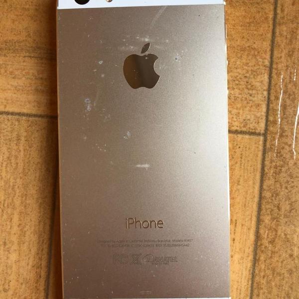 iphone 5s 16gb dourado, usado