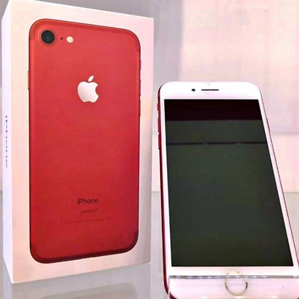 iphone red 7 128gb vermelho