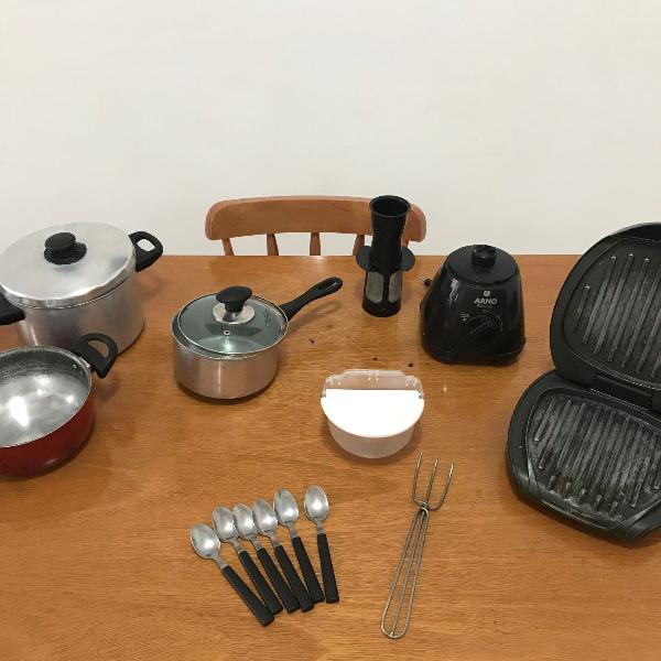 kit utensílios para cozinha