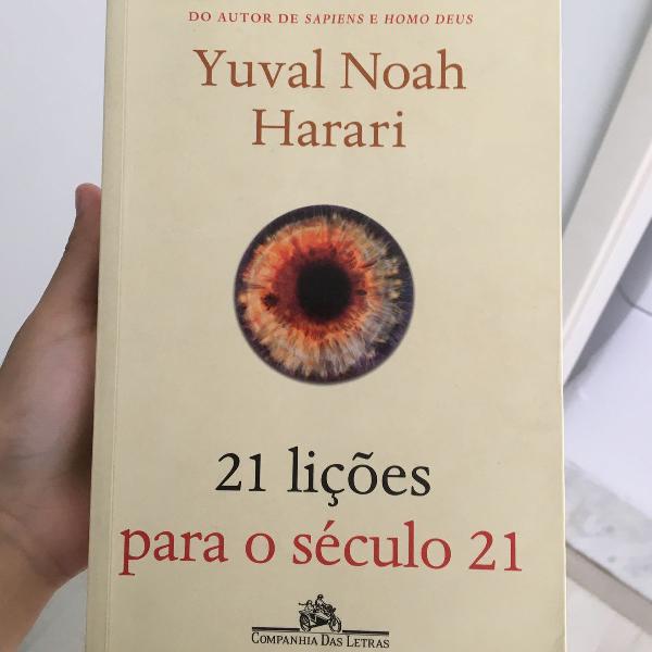 livro 21 lições para o século 21