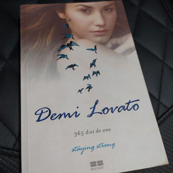 livro Demi Lovato 365 dias do ano