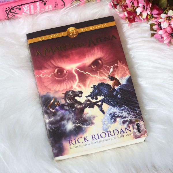 livro a marca de atena - rick riordan