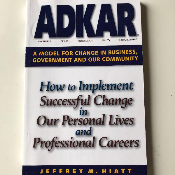livro adkar - how to implement successful change