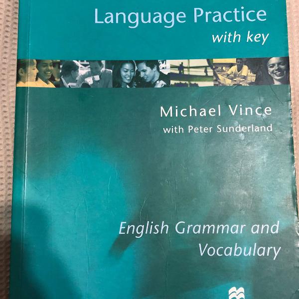 livro - advanced language practice with key - michael vince