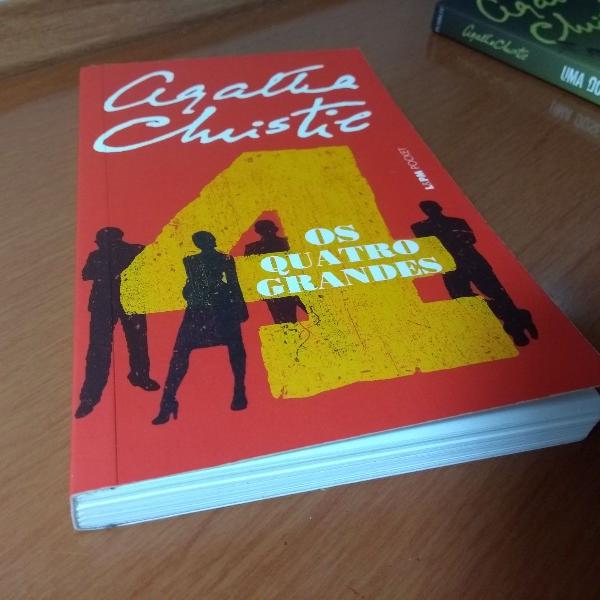 livro agatha christie os 4 grandes