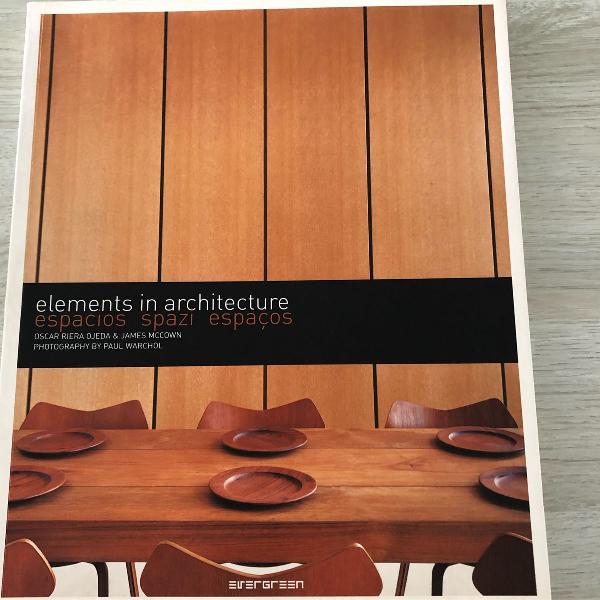 livro arquitetura 10 - elements in architecture