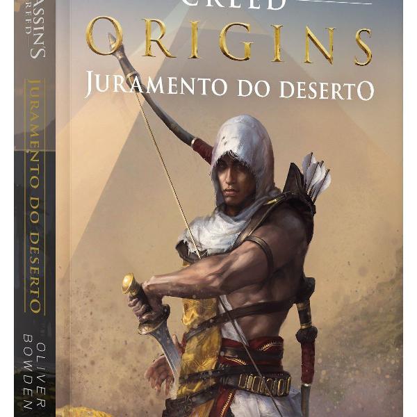 livro assassin's creed origins: juramento do deserto