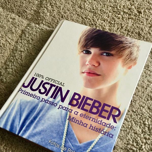 livro colecionador justin bieber