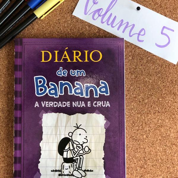 livro - diário de um banana: vol.5